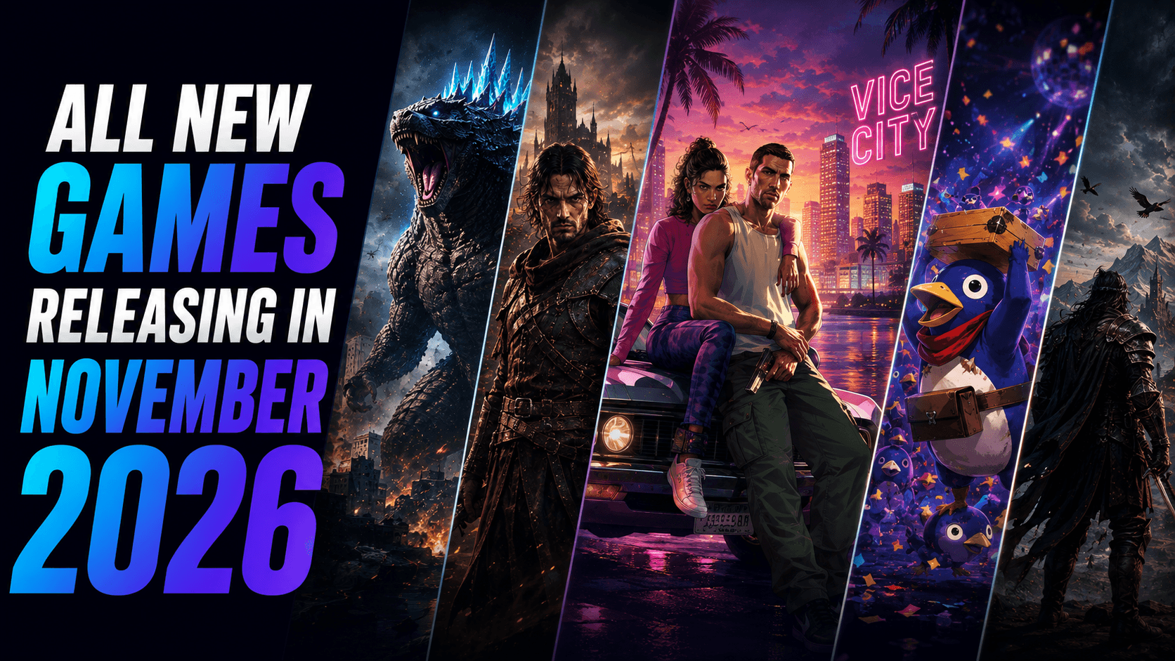 All New Games Releasing in November 2026 - Release Dates Calendar