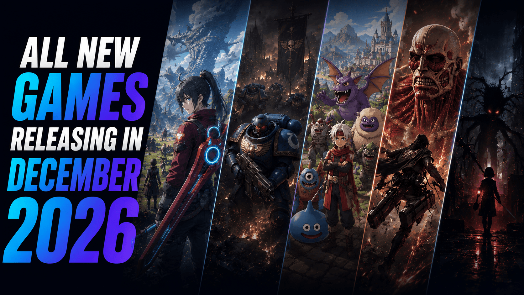 All New Games Releasing in December 2026 - Release Dates Calendar